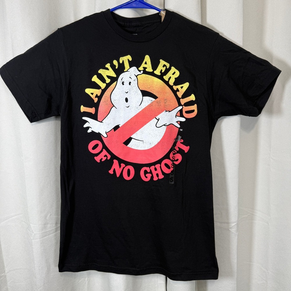 Ghost Busters I Dont Believe In No Ghost Mens Sz Small T-Shirt‎